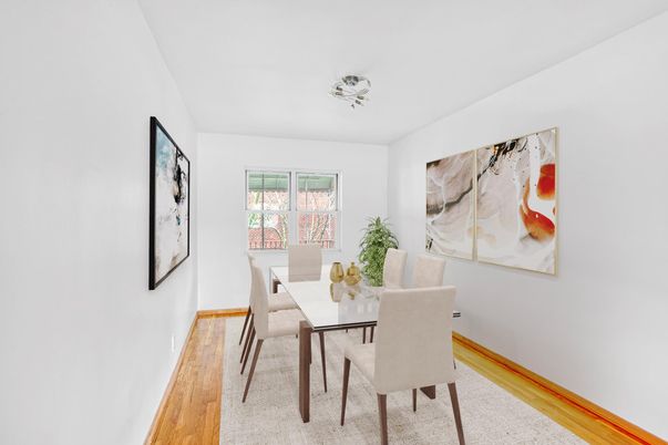 Dining room, Interior, Wood Texture Flooring