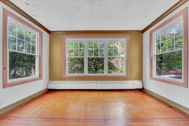 Empty room, Interior, Wood Texture Flooring