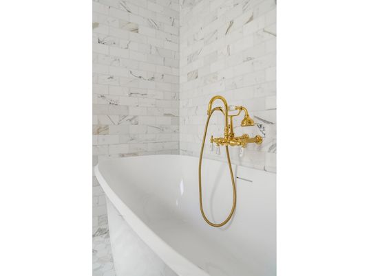 Bathroom, Free Standing Baths, Interior, Marble, Marble Walls
