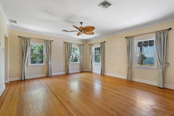 Empty room, Interior, Wood Texture Flooring