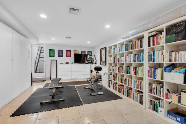 Fitness Equipment, Interior, Recessed Lighting