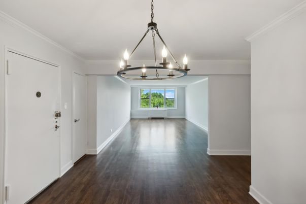 Chandelier, Empty room, Interior, Wood Texture Flooring