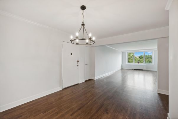 Chandelier, Empty room, Interior, Wood Texture Flooring