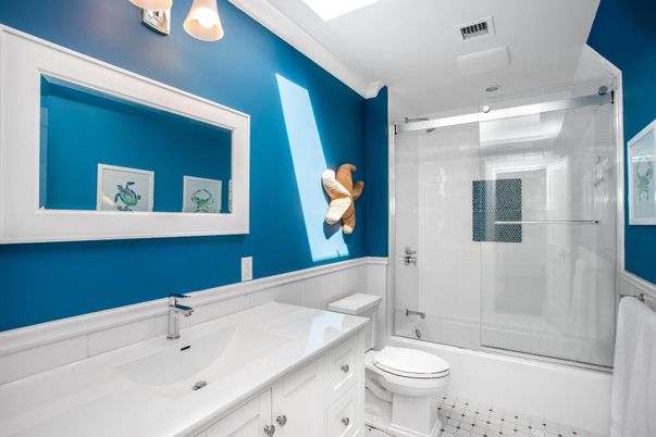 Bathroom, Glass Shower, Interior