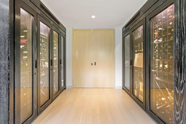 Interior, Recessed Lighting, Wine Storage, Wood Texture Flooring