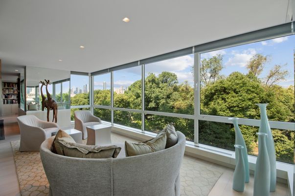 Interior, Living room, Recessed Lighting, Sun Room