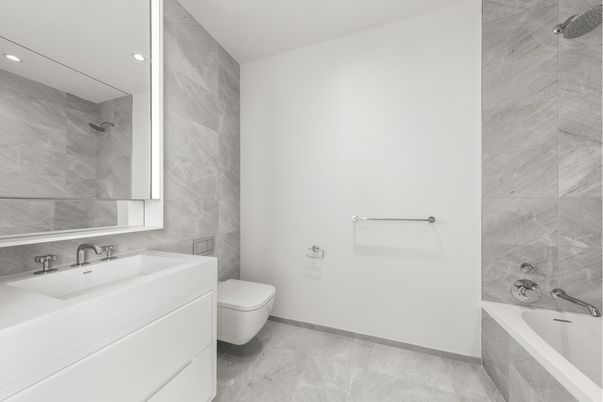 Bathroom, Interior, Recessed Lighting