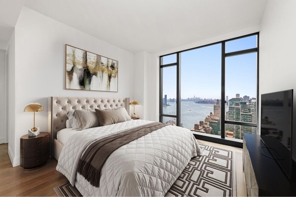 Bedroom, Interior, Water, Wood Texture Flooring