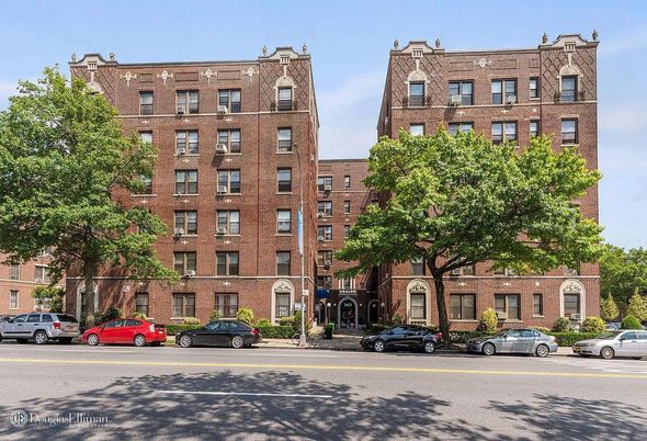 Exterior, Facade, Brick Facade, Condo Building