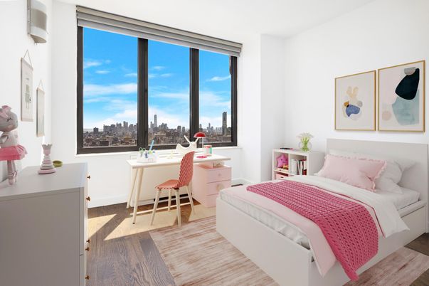 Bedroom, Home Office, Interior, Wood Texture Flooring