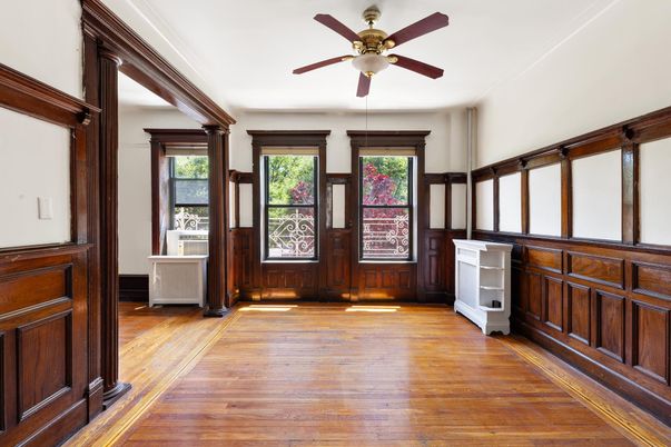 Empty room, Interior, Wood Texture Flooring