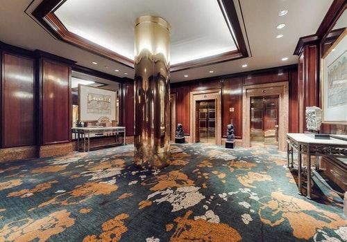 Elevator, Interior, Recessed Lighting