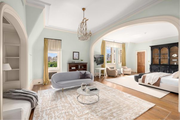 Bedroom, Chandelier, Interior, Living room, Wood Texture Flooring