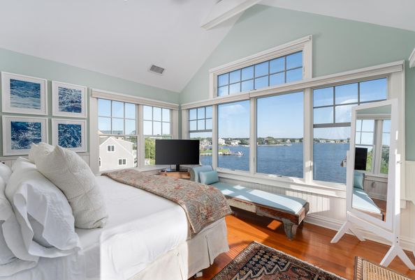Bedroom, Interior, Water, Wood Texture Flooring