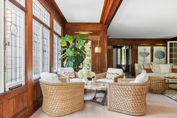 Interior, Living room, Wood Texture Flooring, Wooden Walls