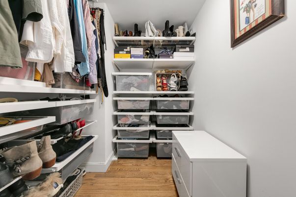 Interior, Walk-in Closets, Wood Texture Flooring