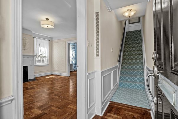 Fireplace, Interior, Wood Texture Flooring
