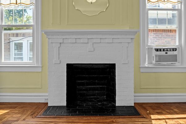 Fireplace, Interior, Wood Texture Flooring