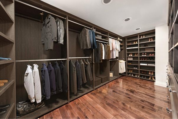 Interior, Recessed Lighting, Walk-in Closets, Wood Texture Flooring