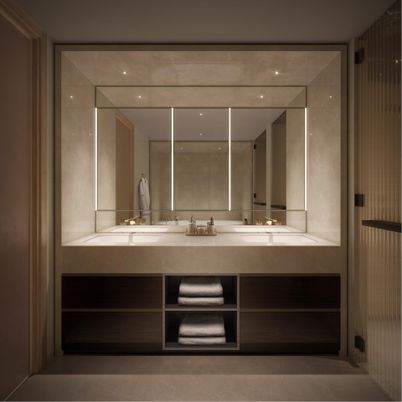 Bathroom, Dual Sink Vanities, Interior