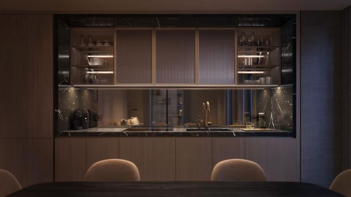 Interior, Kitchen