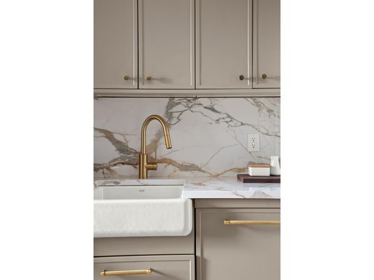 Interior, Kitchen, Marble Walls