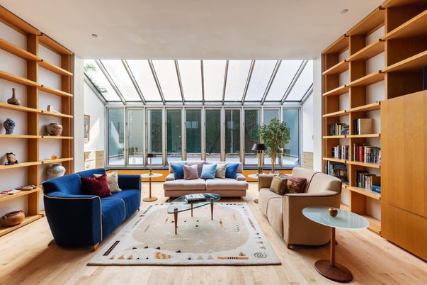 Interior, Living room, Sun Room, Wood Texture Flooring