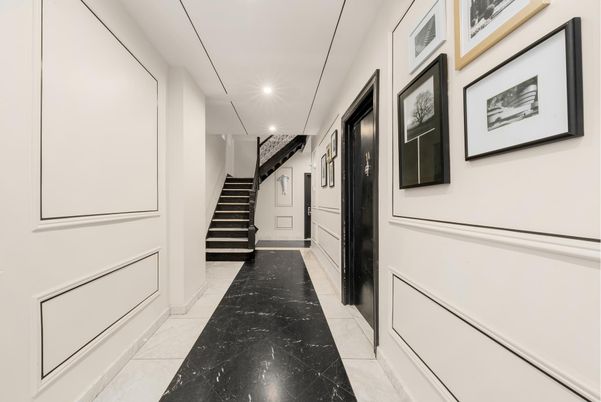 Interior, Marble, Recessed Lighting