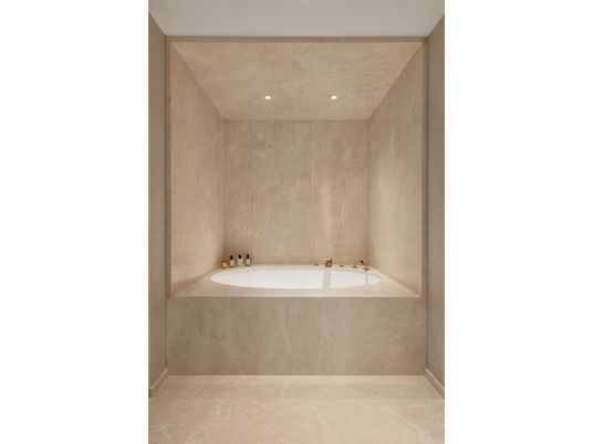 Bathroom, Interior, Recessed Lighting