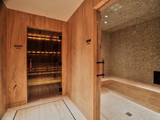 Interior, Recessed Lighting, Sauna Room