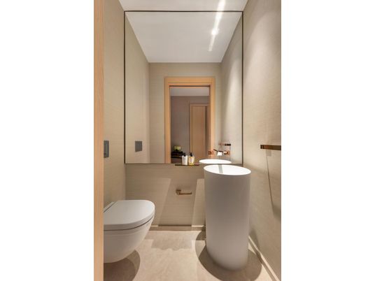 Bathroom, Interior, Recessed Lighting