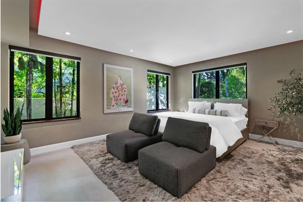 Bedroom, Interior, Living room, Recessed Lighting