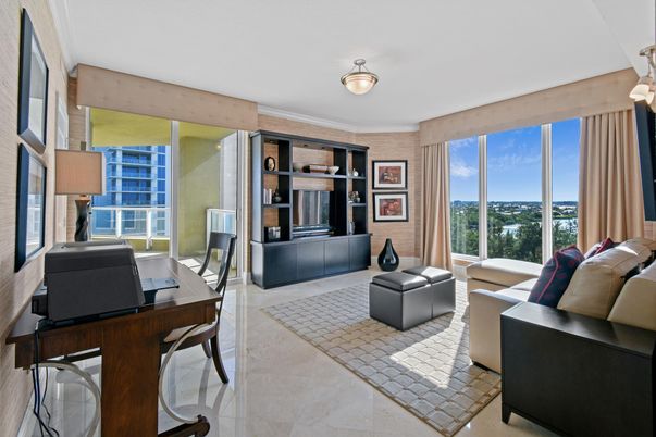Home Office, Interior, Living room