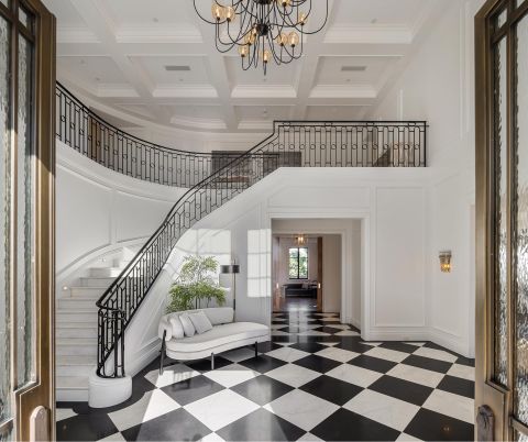 Chandelier, Interior, Recessed Lighting