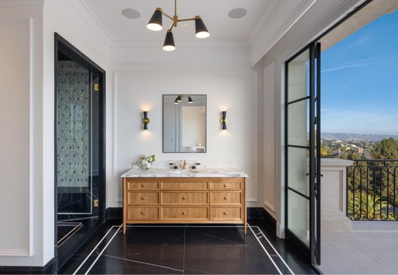 Bathroom, Interior, Pendant Lights