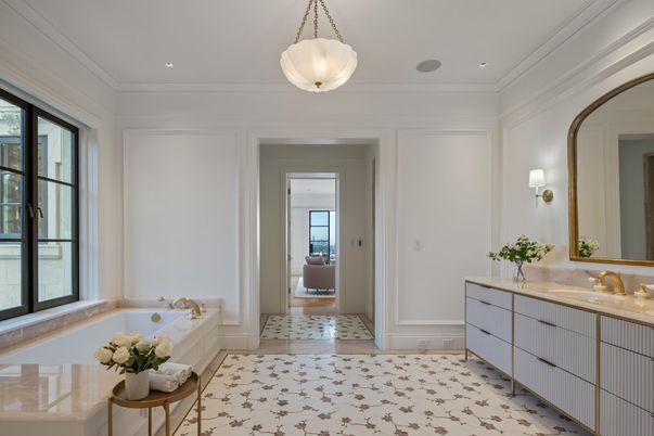 Bathroom, Interior, Pendant Lights, Recessed Lighting