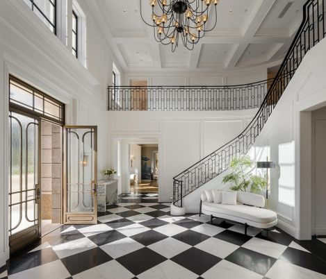 Chandelier, Interior, Recessed Lighting