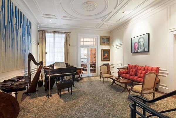 Interior, Piano, Recessed Lighting