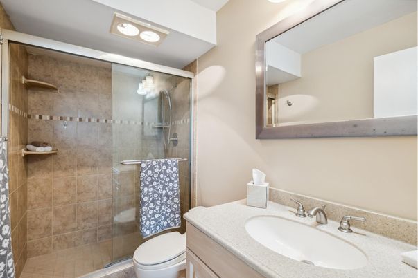 Bathroom, Glass Shower, Interior