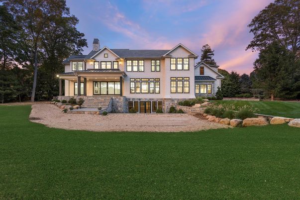 Backyard, Exterior, Facade, Farmhouse