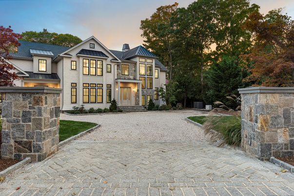 Attached, Exterior, Facade, French Provincial