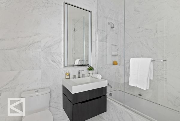 Bathroom, Glass Shower, Interior, Marble, Marble Walls