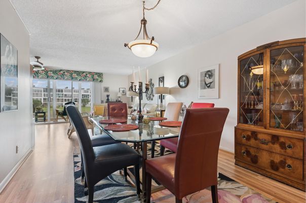 Dining room, Interior, Wood Texture Flooring