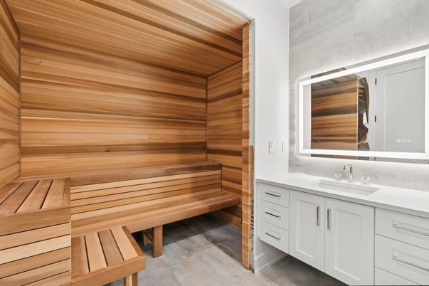 Interior, Sauna Room