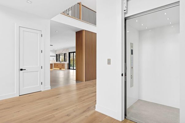 Interior, Pendant Lights, Recessed Lighting, Wood Texture Flooring