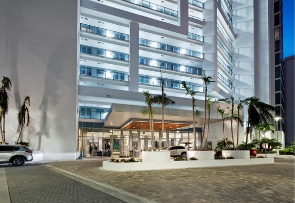 Exterior, Facade, Condo Building