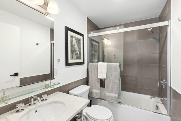 Bathroom, Glass Shower, Interior