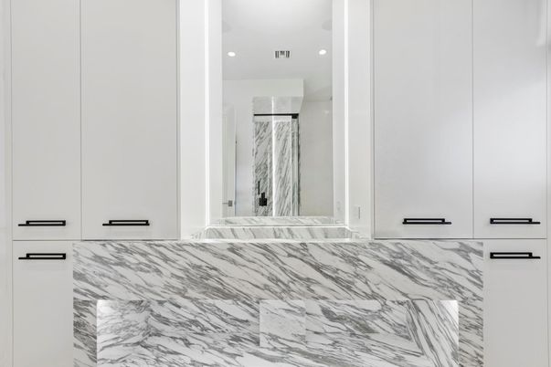 Interior, Marble Walls, Recessed Lighting