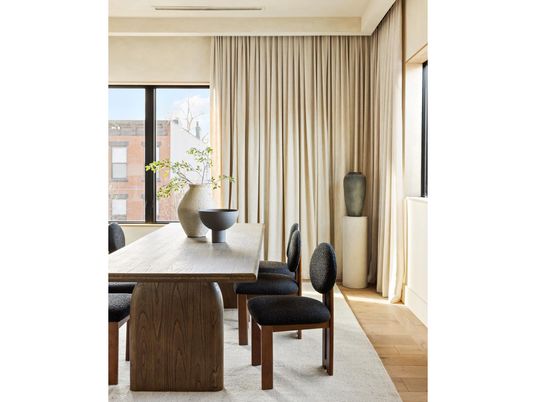 Dining room, Interior, Wood Texture Flooring