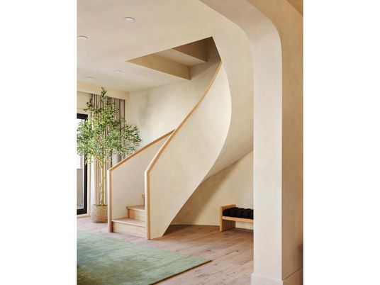 Interior, Recessed Lighting, Wood Texture Flooring
